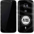NBA Detroit Pistons Black Animal Print Moto E5 Play Skin